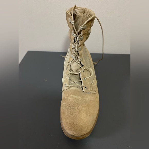 Belleville Mens Military Combat Boots Sz 10.5R Work boot Steel Toe - Picture 8 of 14